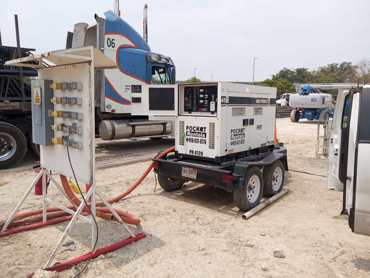 Renta de Plantas de Luz de 20 KW a 1000 KW