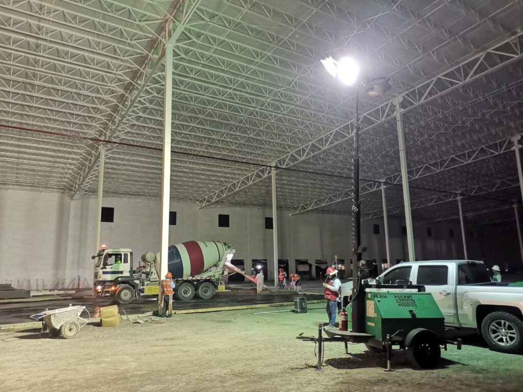 Renta de Torres de Luz para Obras y Construcción en Monterrey